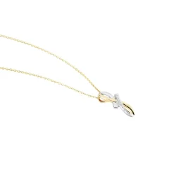 Collier Soukayna Or Bicolore Diamant