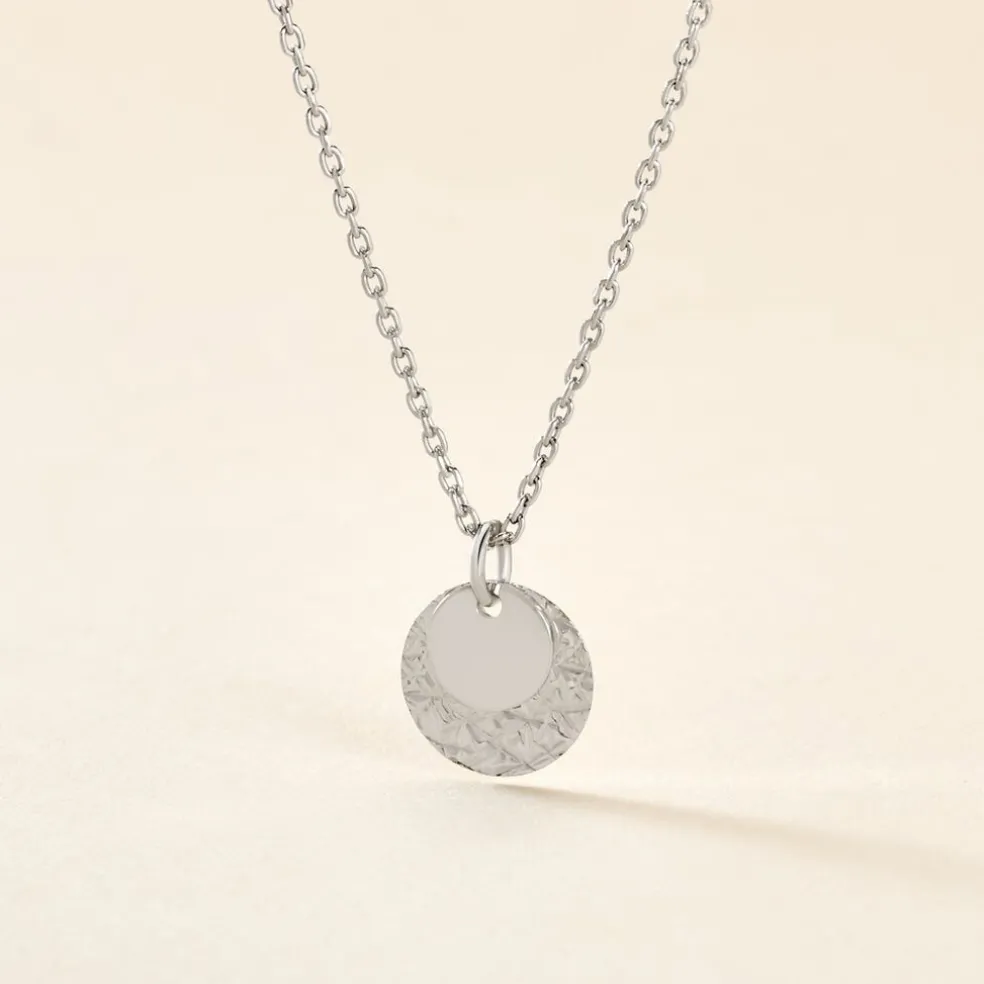 Collier Tatienne Argent Blanc