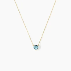 Collier Tender Love Or Jaune Topaze