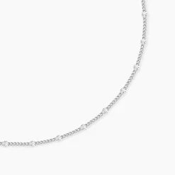 Collier Tessie Argent Blanc
