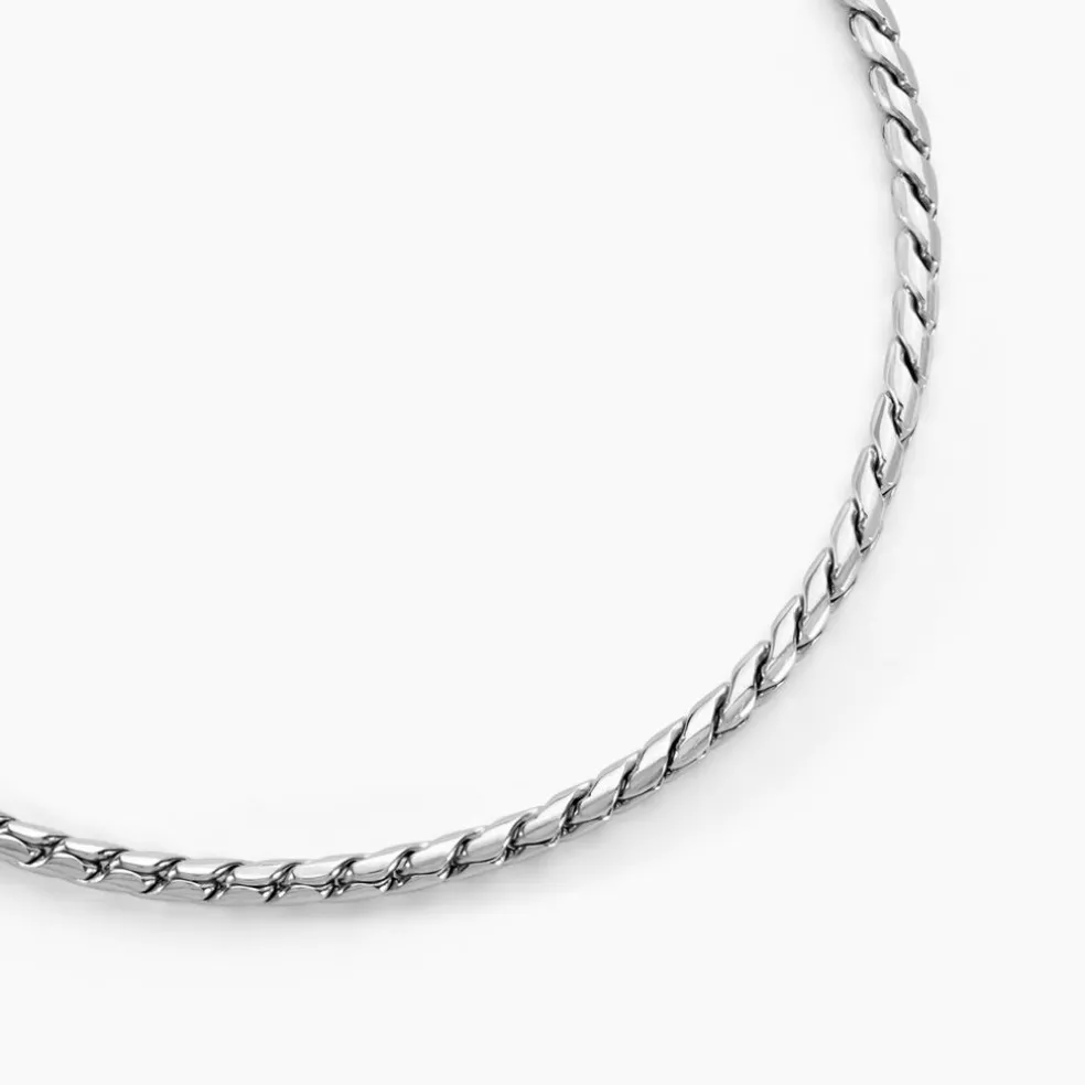 Collier Thies Acier Blanc