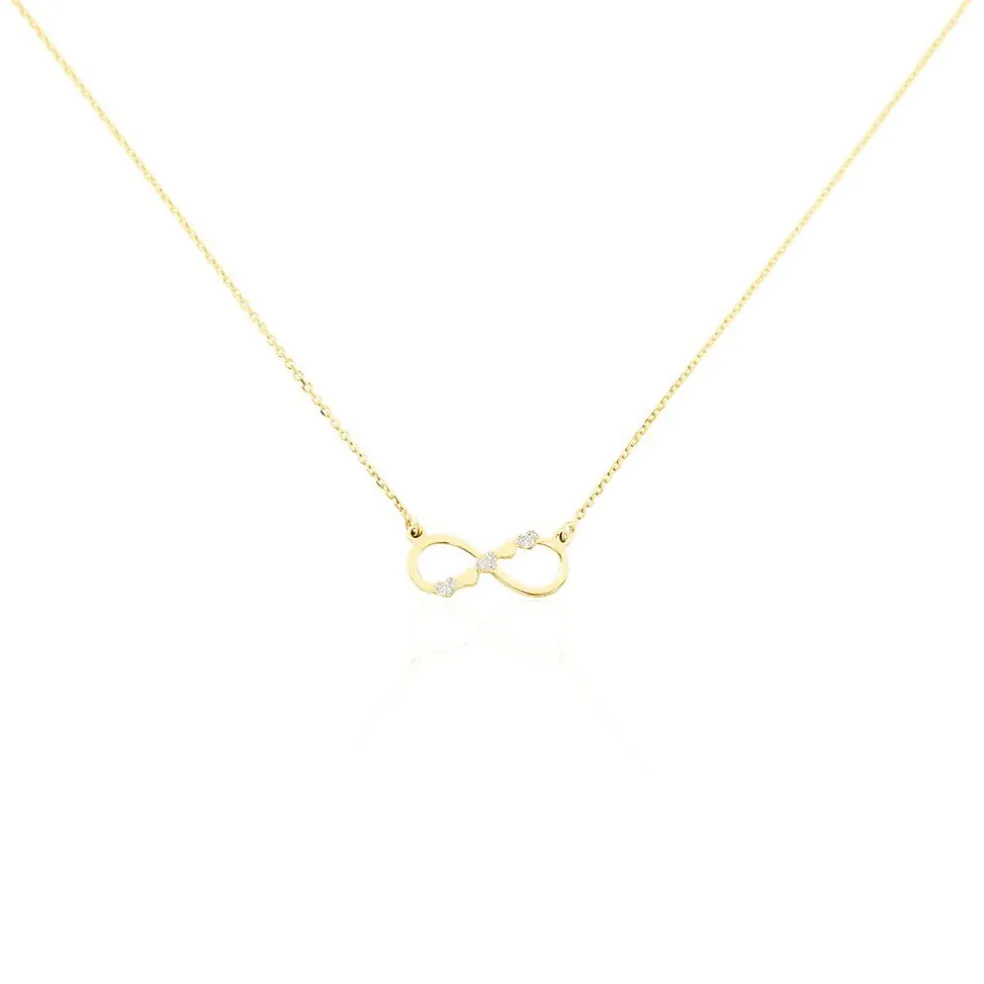 Collier Thyra Or Jaune