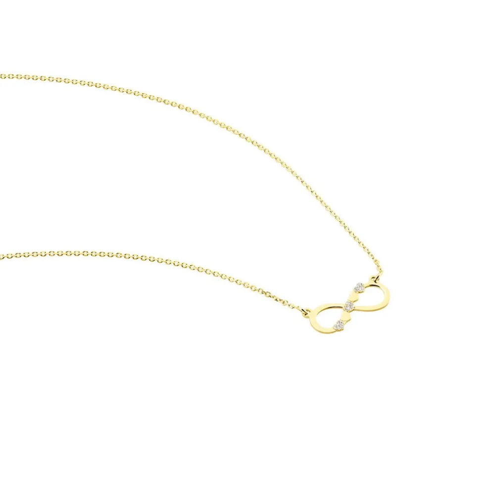 Collier Thyra Or Jaune