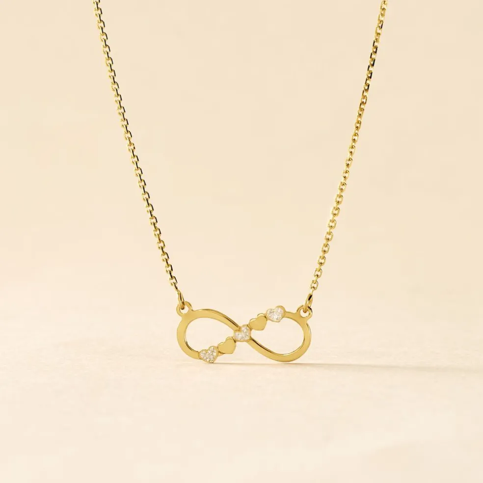 Collier Thyra Or Jaune