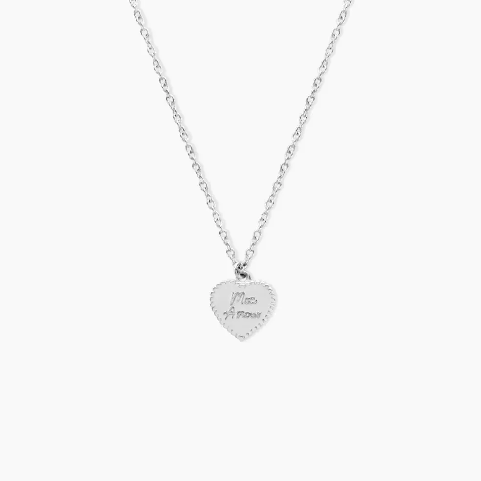 Collier Tiffen Argent Blanc