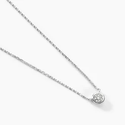 Collier Violanda Or Blanc Diamant