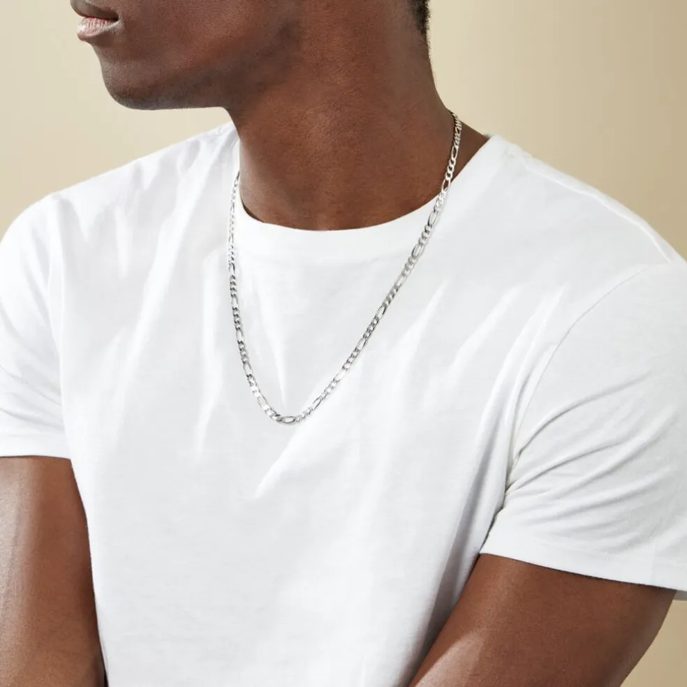 Collier Vivian Argent Blanc