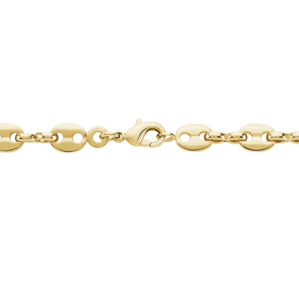 Collier William Plaqué Or Jaune