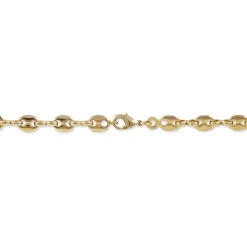 Collier William Plaqué Or Jaune