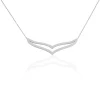 Collier Wilna Acier Blanc