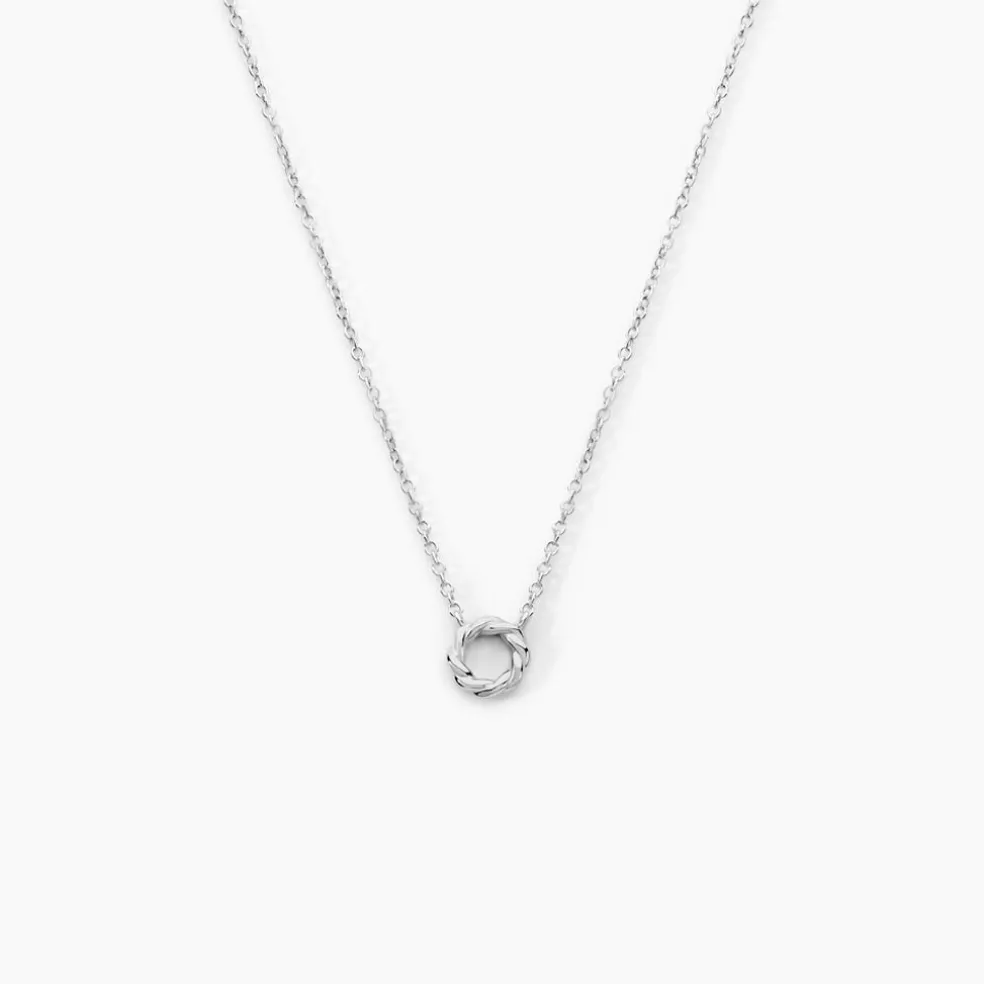 Collier Winona Argent Blanc