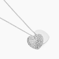 Collier Yrina Argent Blanc