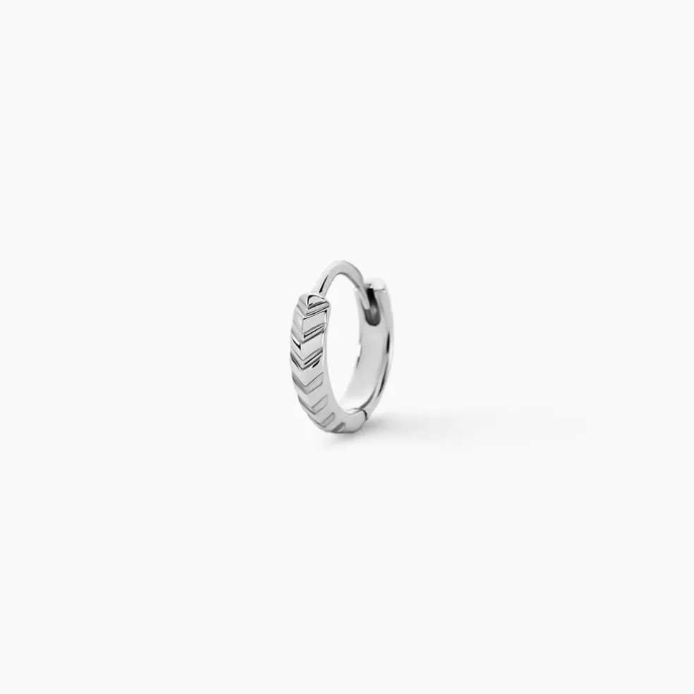 Créole Sylas Argent Blanc