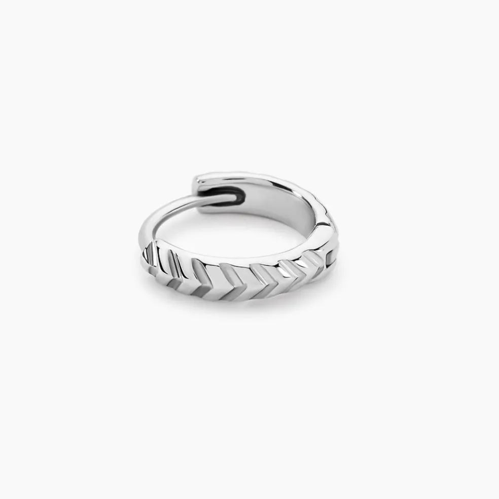 Créole Sylas Argent Blanc