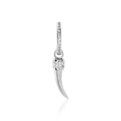 Créole Unitaire Argent Blanc Ancelin Oxydes De Zirconium