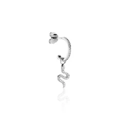 Créole Unitaire Argent Blanc Ancelin Oxydes De Zirconium