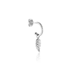 Créole Unitaire Argent Blanc Ancelin Oxydes De Zirconium