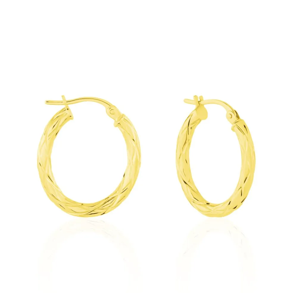 Créoles Anantha Or Jaune