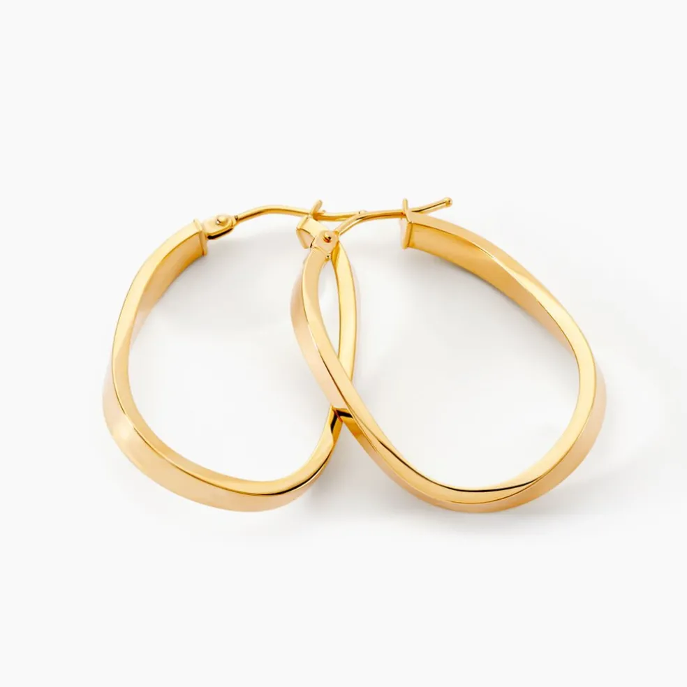 Créoles Silla Or Jaune
