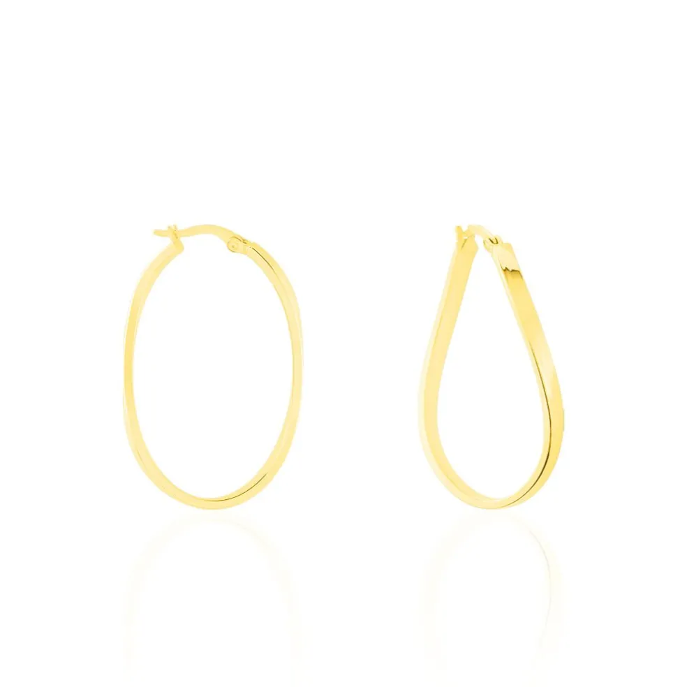 Créoles Silla Or Jaune