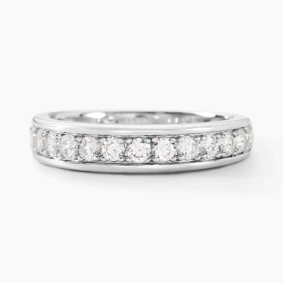 Demi Alliance Heket Argent Blanc Oxyde De Zirconium