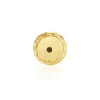 Fermoir Vis Boucle D'oreille Or Jaune