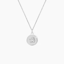 Medaille Or Blanc Hannae