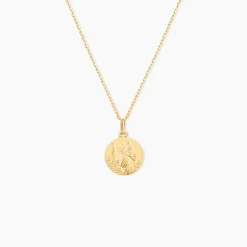 Medaille Or Jaune Saint Christophe