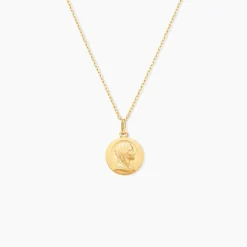 Medaille Or Jaune Vierge