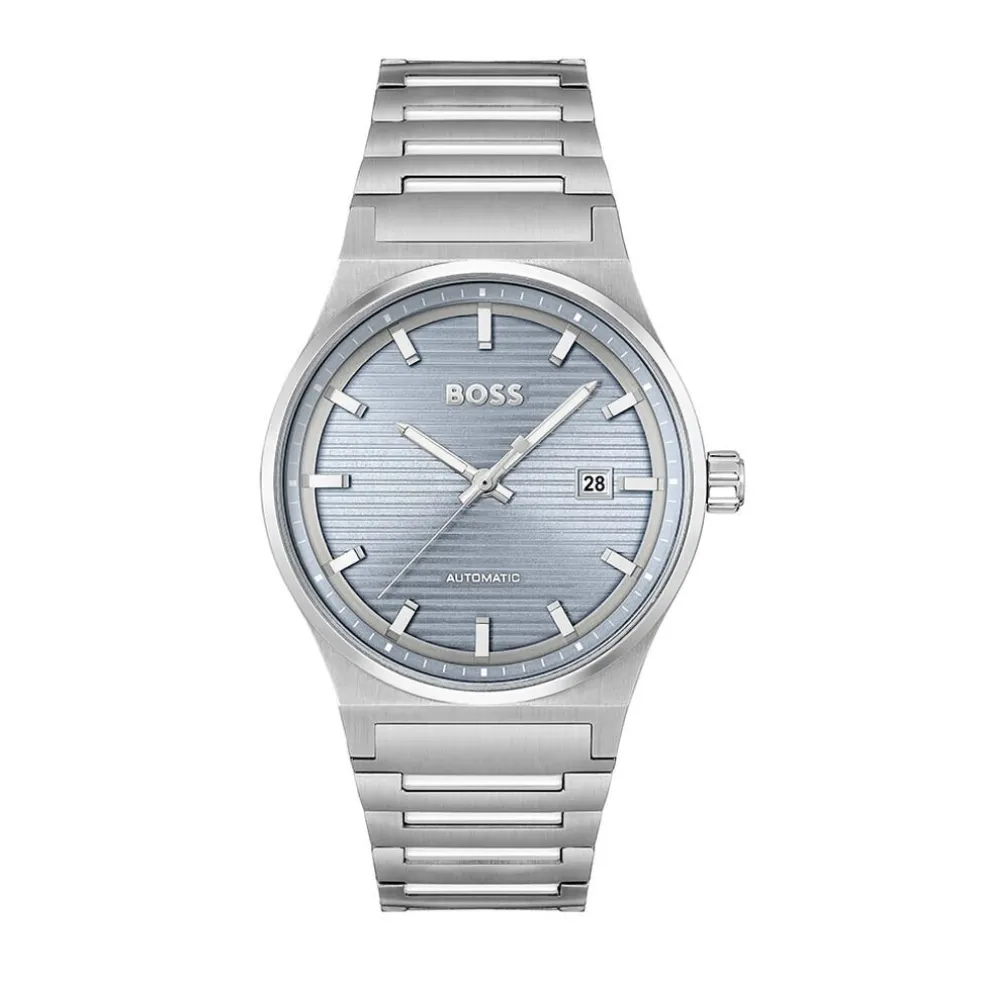 Montre Boss Candor Auto Bleu
