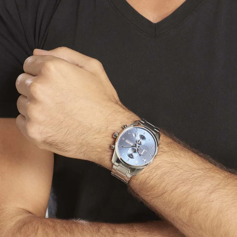 Montre Boss Skymaster Bleu