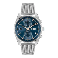 Montre Boss Skytraveller Bleu