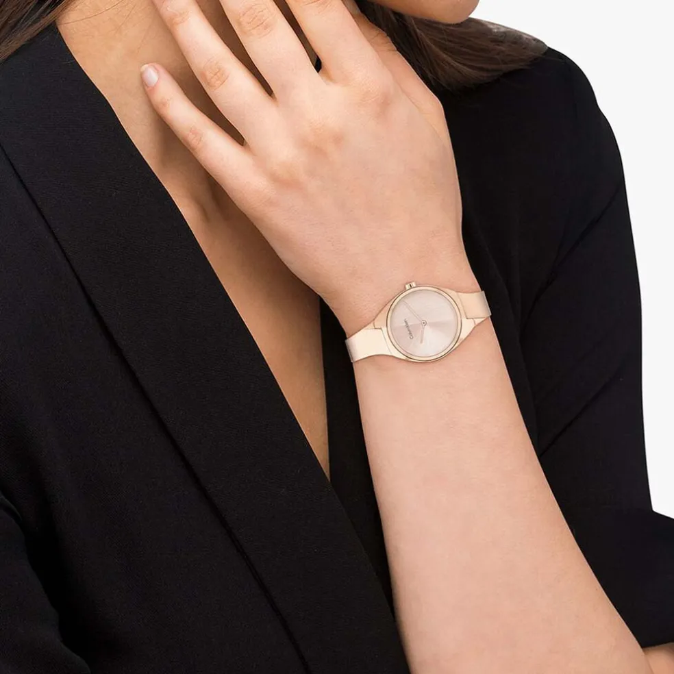 Montre Calvin Klein Charming Bicolore Doré / Rose