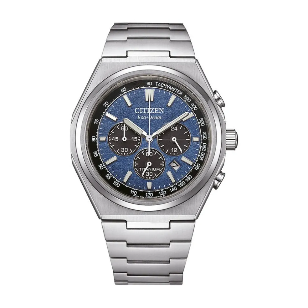 Montre Citizen Super Titanium 42.5 Bleu