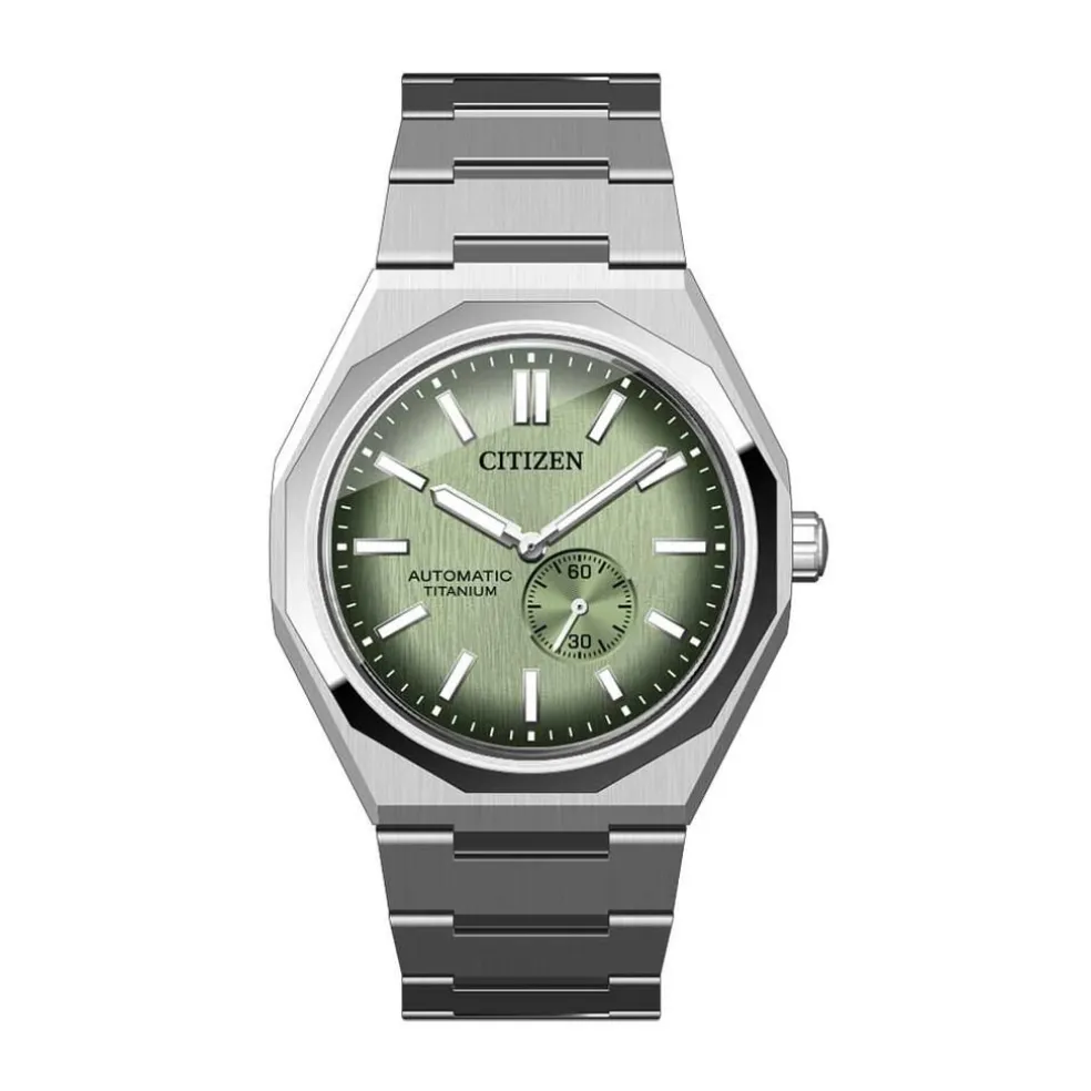 Montre Citizen Super Titanium Mechanical Zenshin Vert