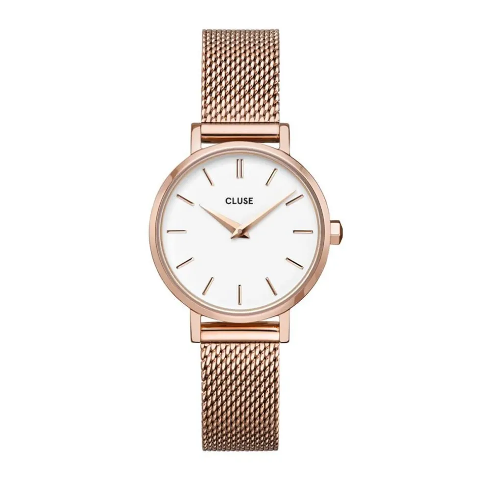 Montre Cluse Boho Chic Petite Blanc