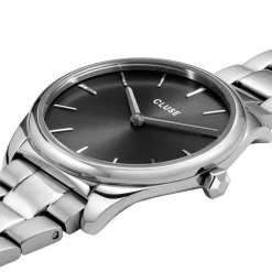 Montre Cluse Feroce Petite Acier Blanc