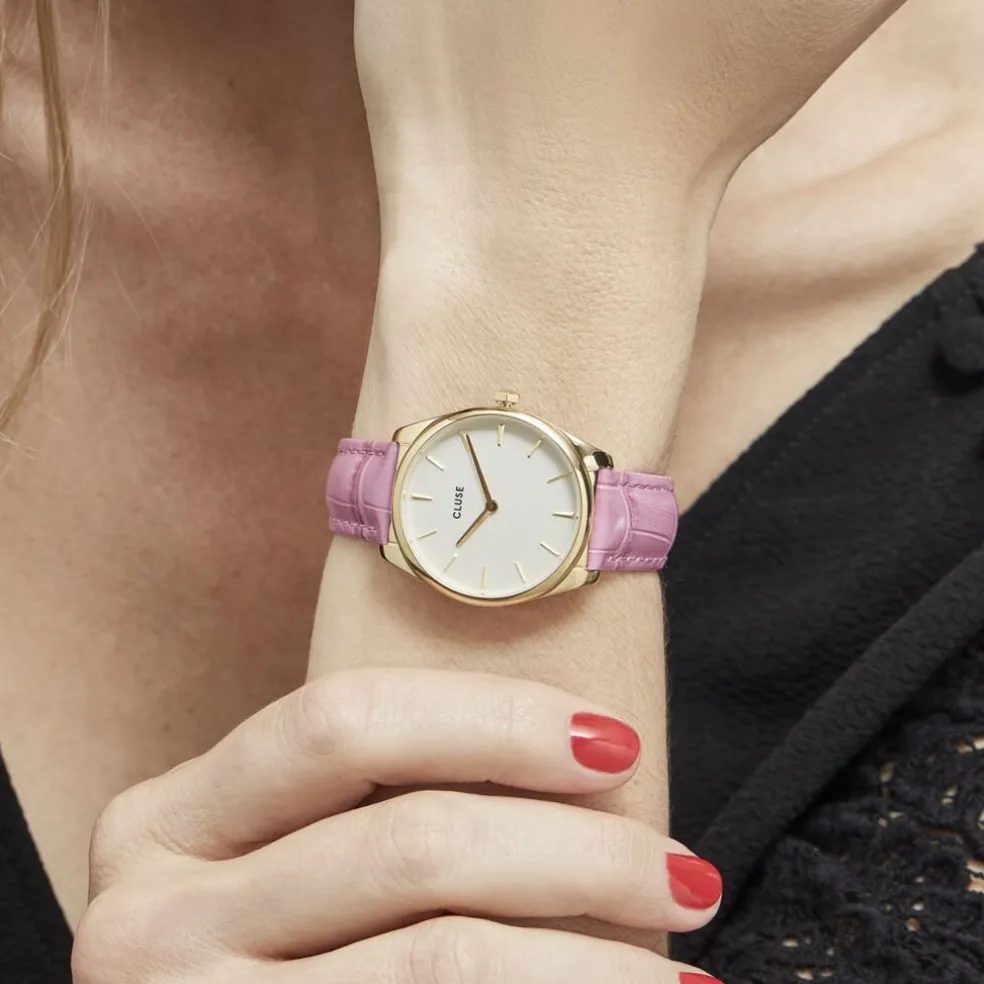 Montre Cluse Feroce Petite Blanc