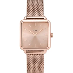 Montre Cluse La Tetragone Rose