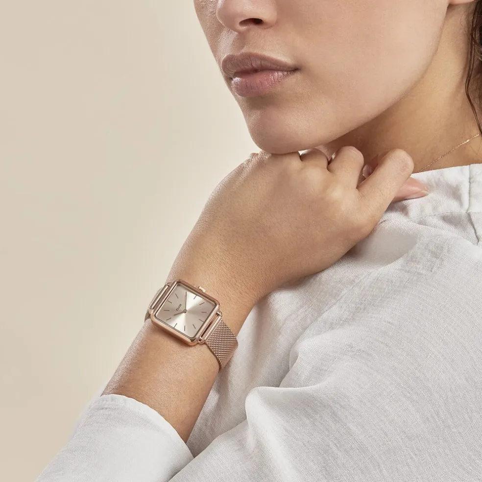 Montre Cluse La Tetragone Rose