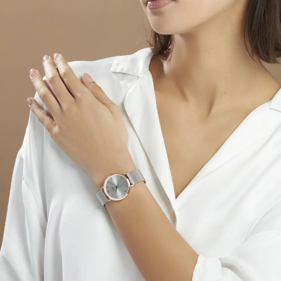 Montre Cluse Minuit Argent