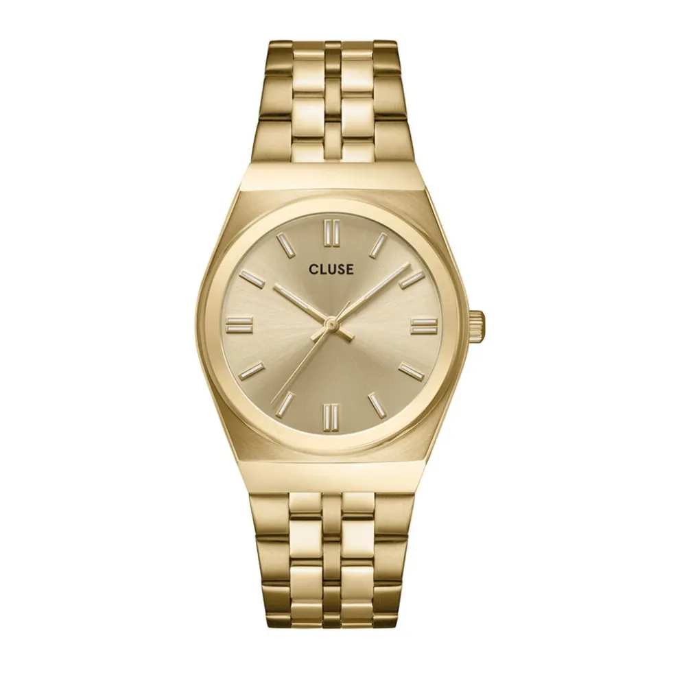 Montre Cluse Retro 70's Doré