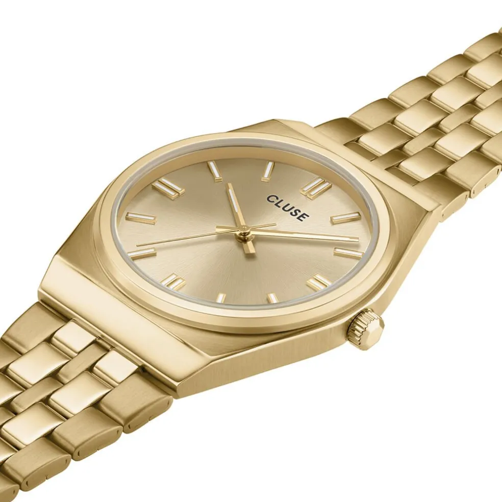 Montre Cluse Retro 70's Doré