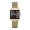 Montre Cluse Tetragone Noir