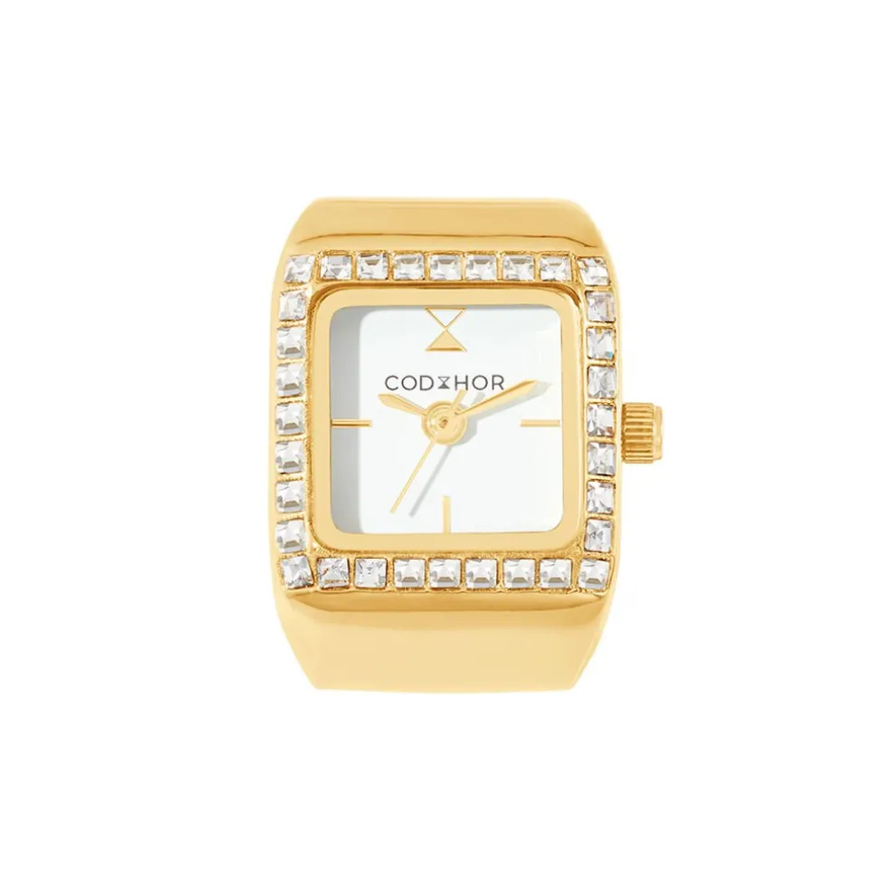 Montre Codhor Montre Bague Cléo Nacre