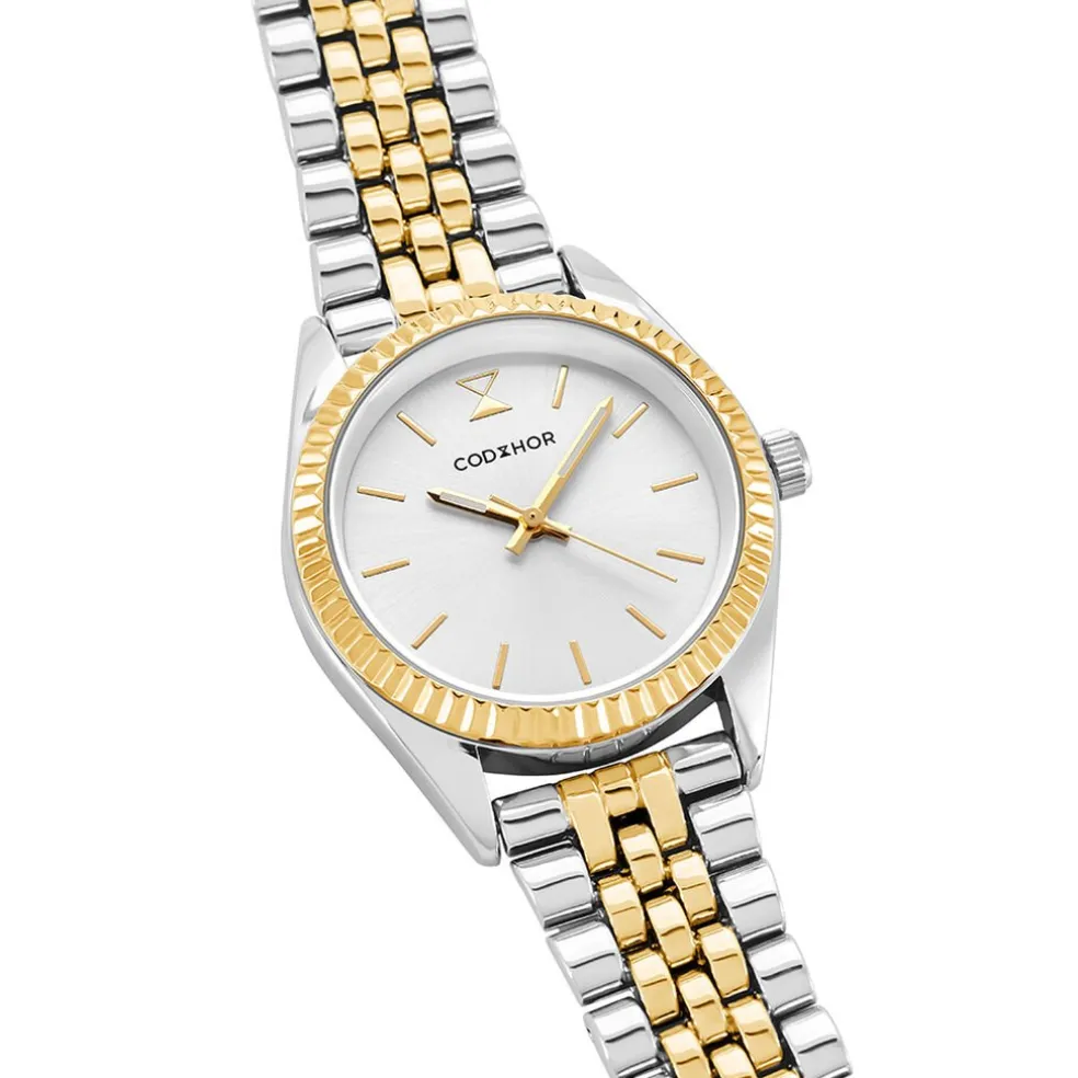 Montre Codhor Sandy Blanc