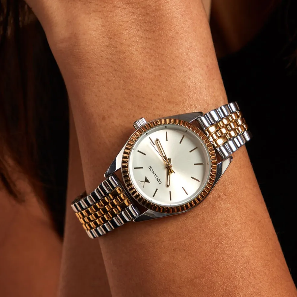 Montre Codhor Sandy Blanc