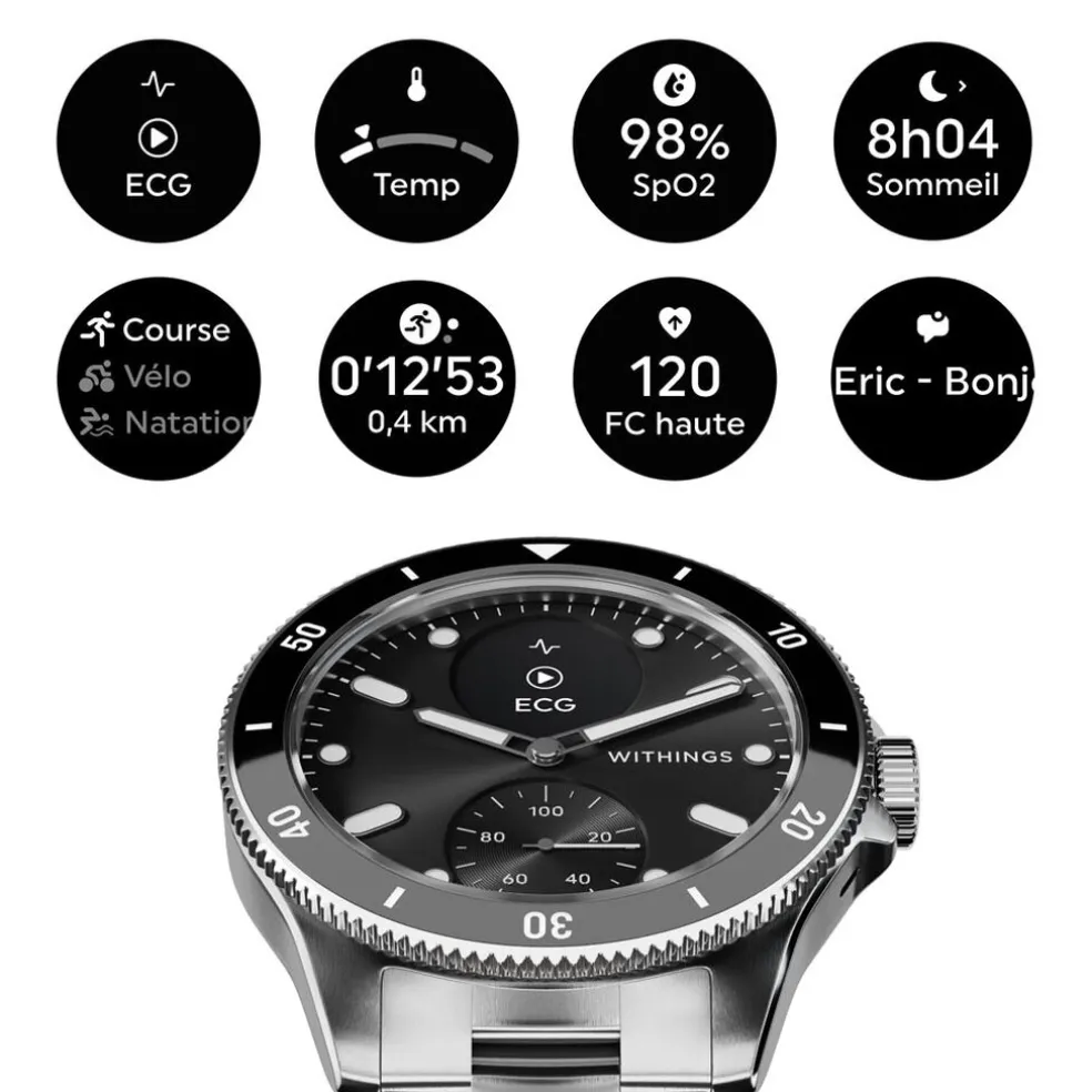 Montre Connectée Withings Scanwatch Nova