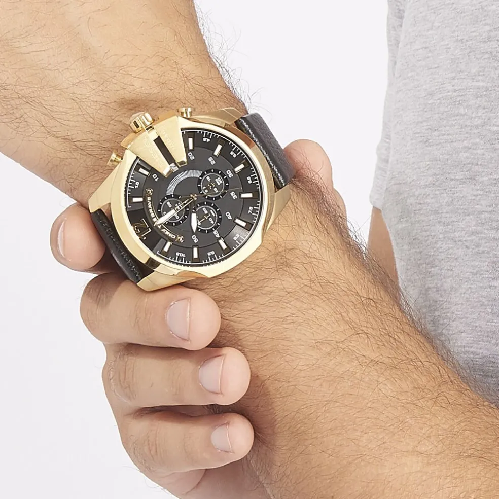 Montre Diesel Mega Chief Noir