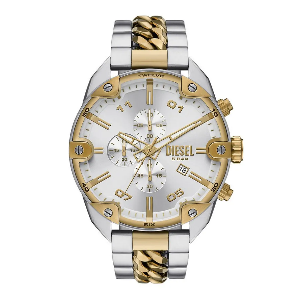 Montre Diesel Spiked Argenté